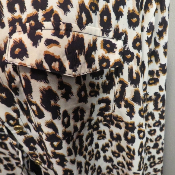 Leopard Print Blouse - Picture 4 of 6